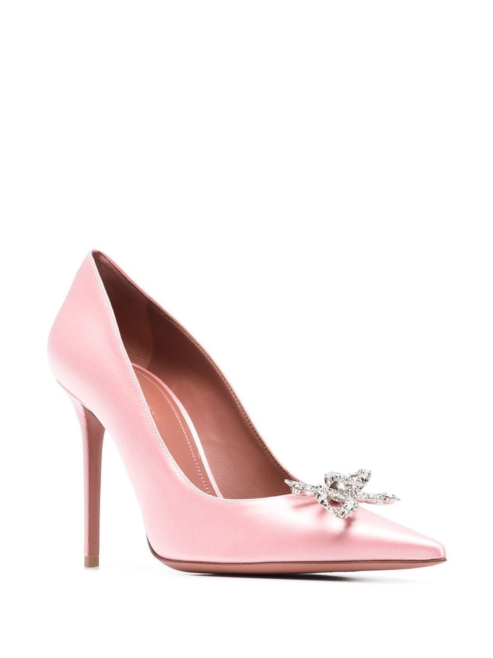 Rosie 95mm crystal-embellished pointed pumps - 2