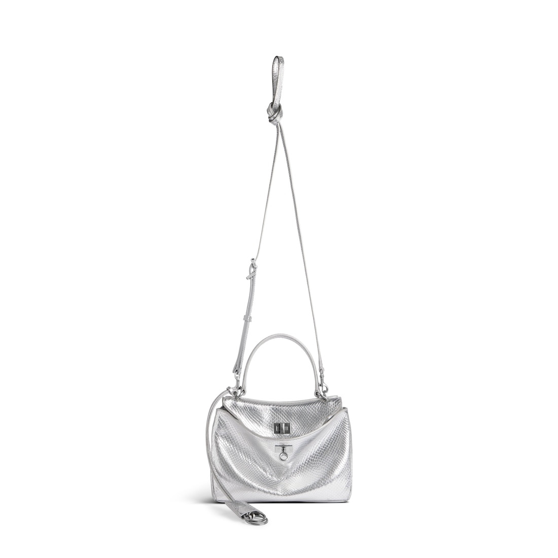 Women's Rodeo Handbag Mini  in Silver - 4