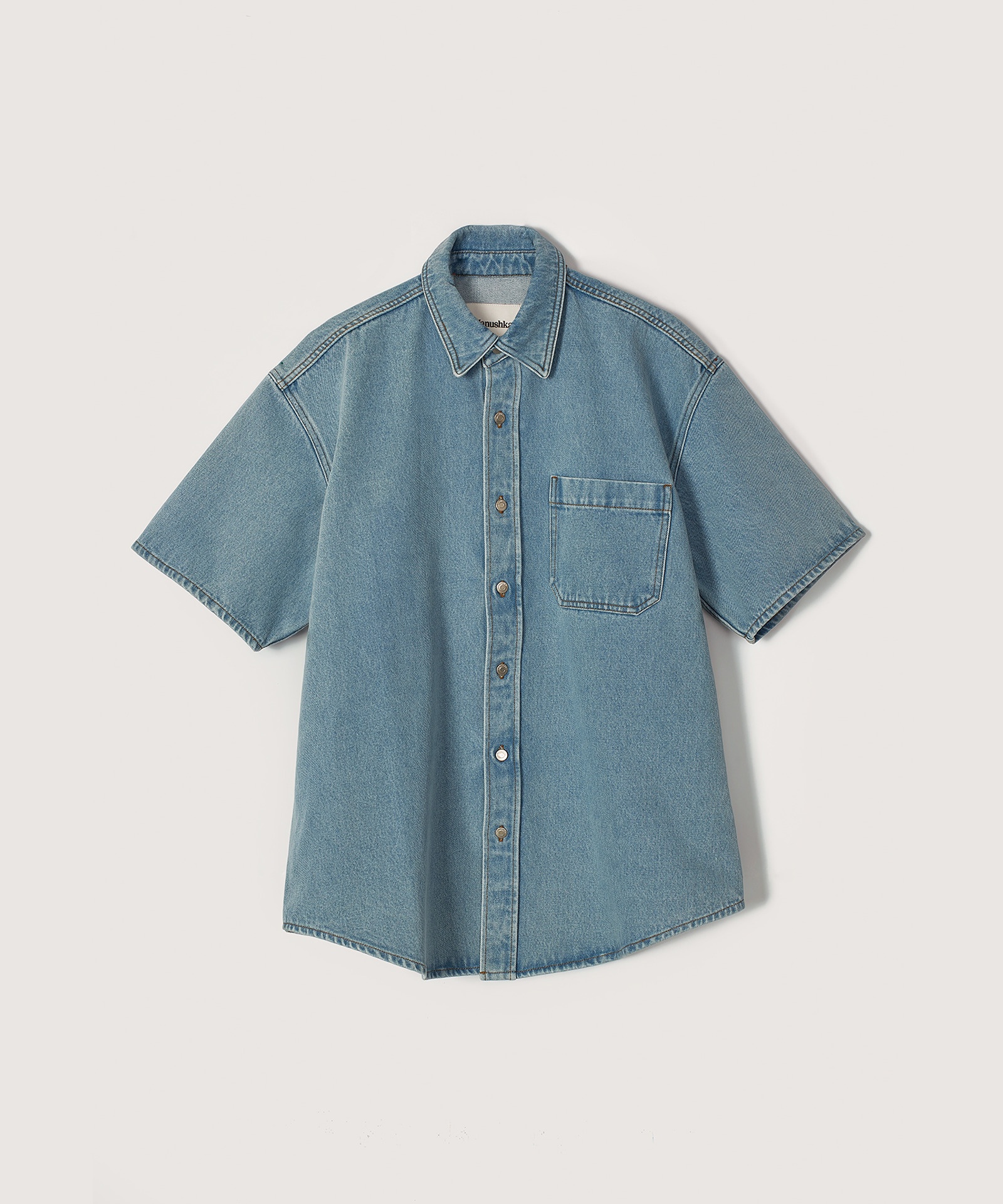 AVERY - Denim shirt - Light blue - 1