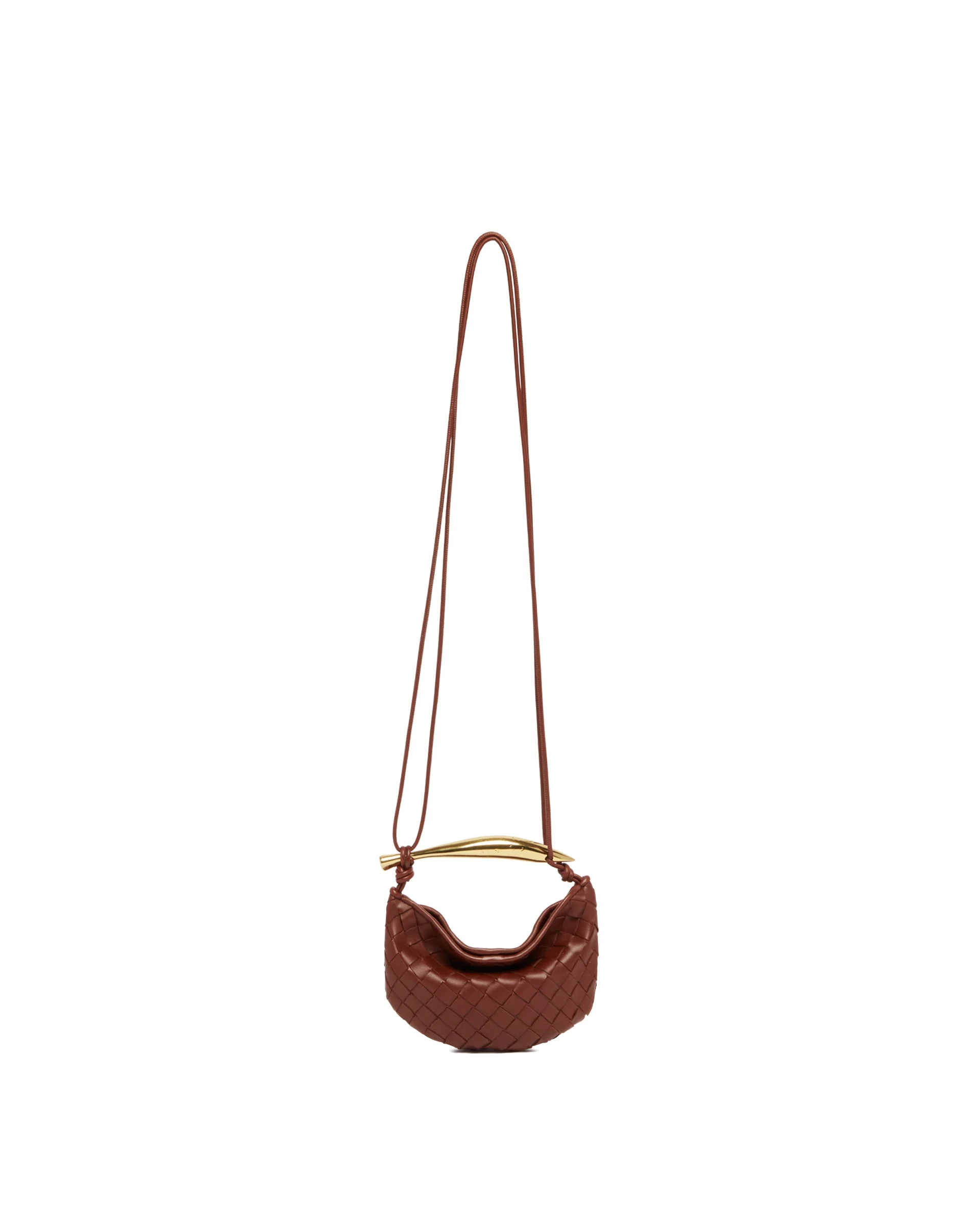 Red Baby Sardine Leather Bag - 1