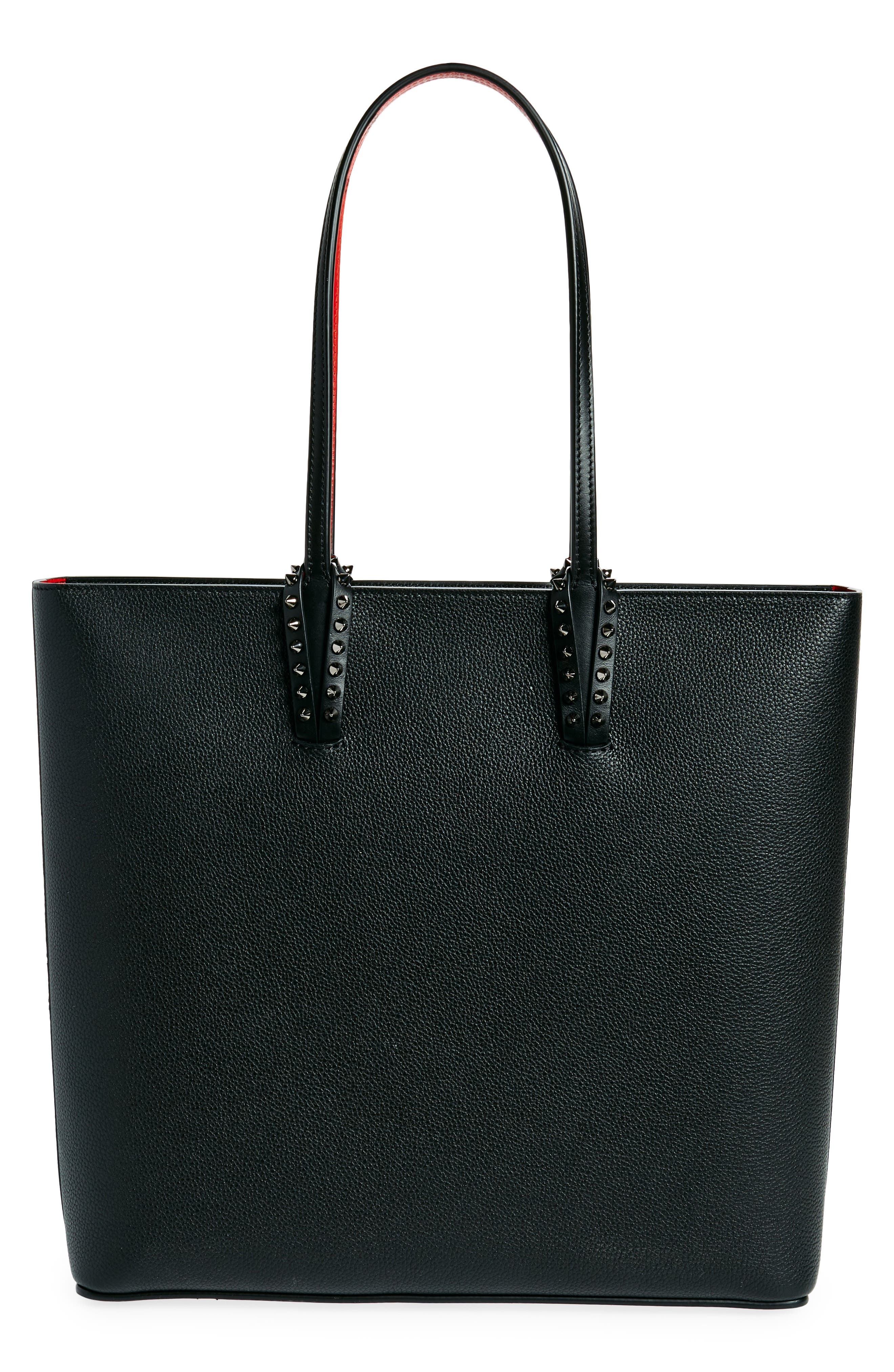 Christian Louboutin Cabata Leather Tote in Black at Nordstrom - 3