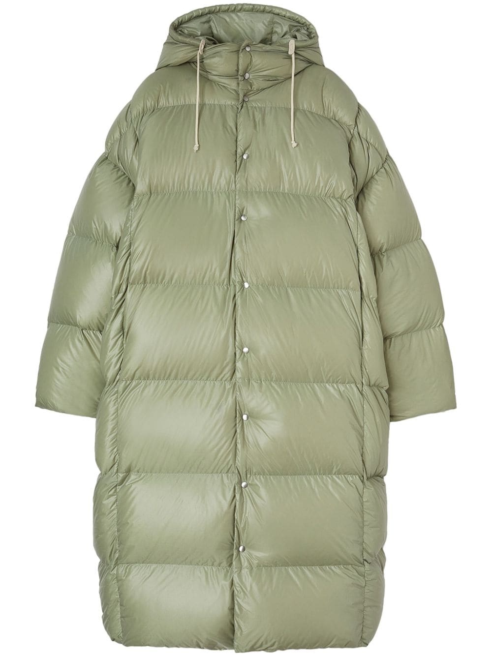 hooded padded coat - 1