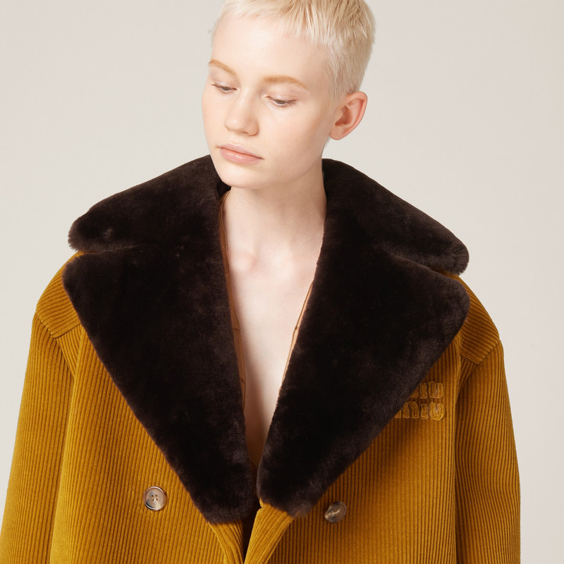 Corduroy blouson jacket 3