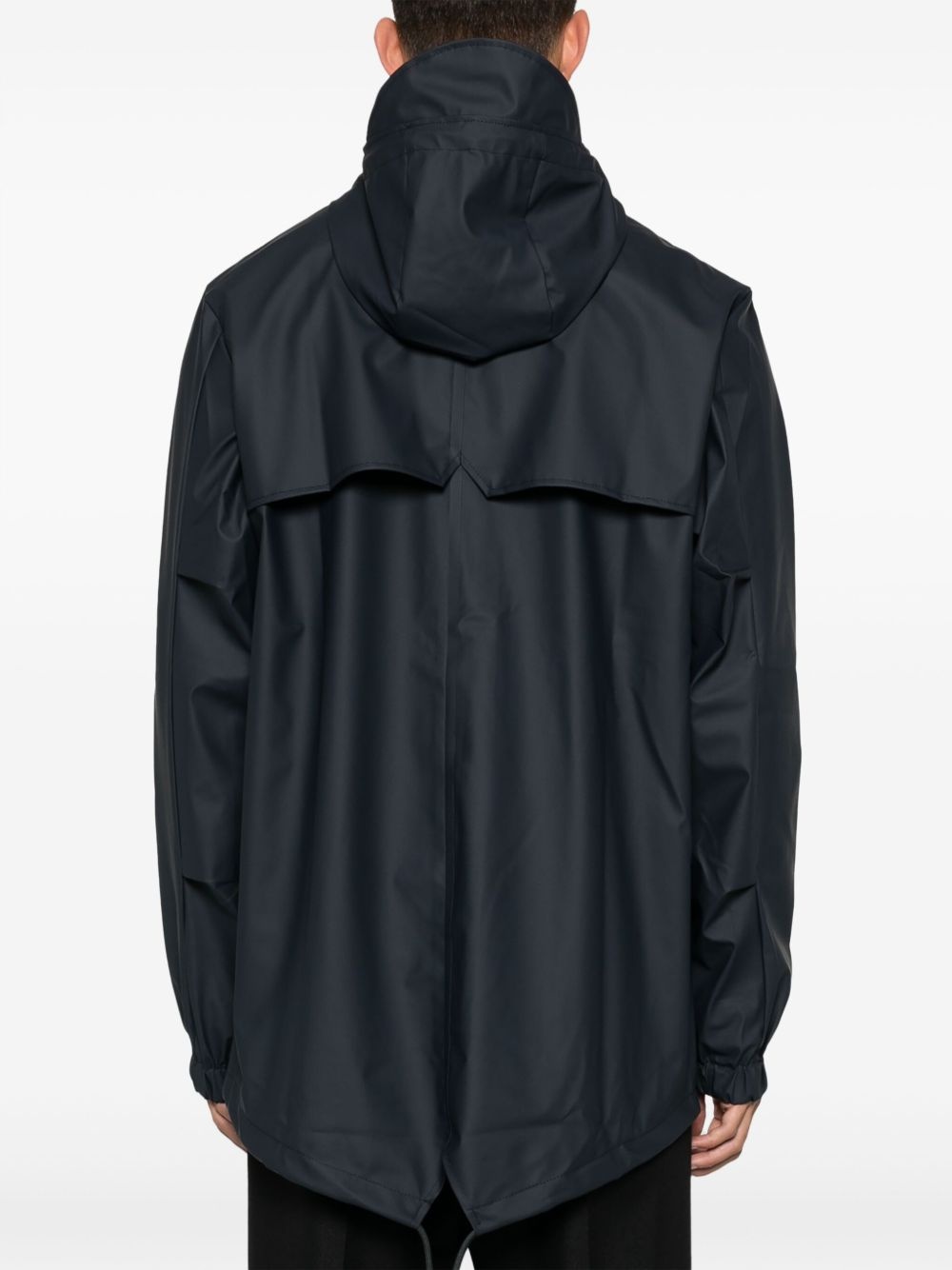 Fishtail hooded raincoat - 4