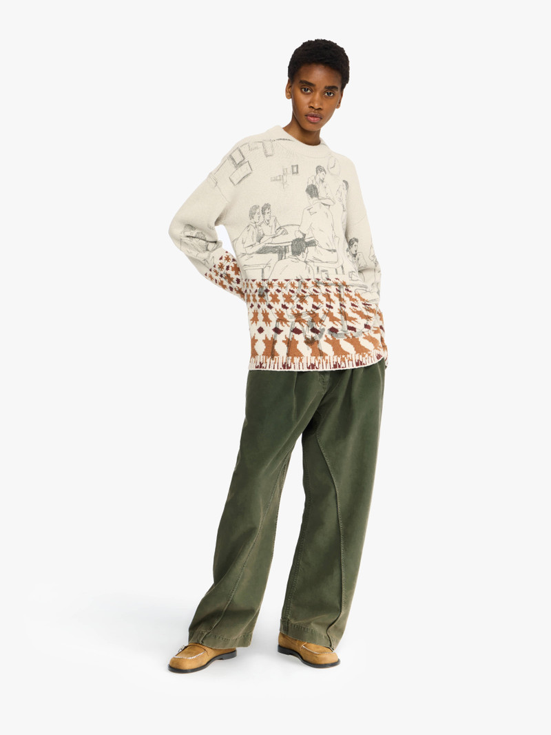 JW Anderson PRINT JACQUARD JUMPER outlook