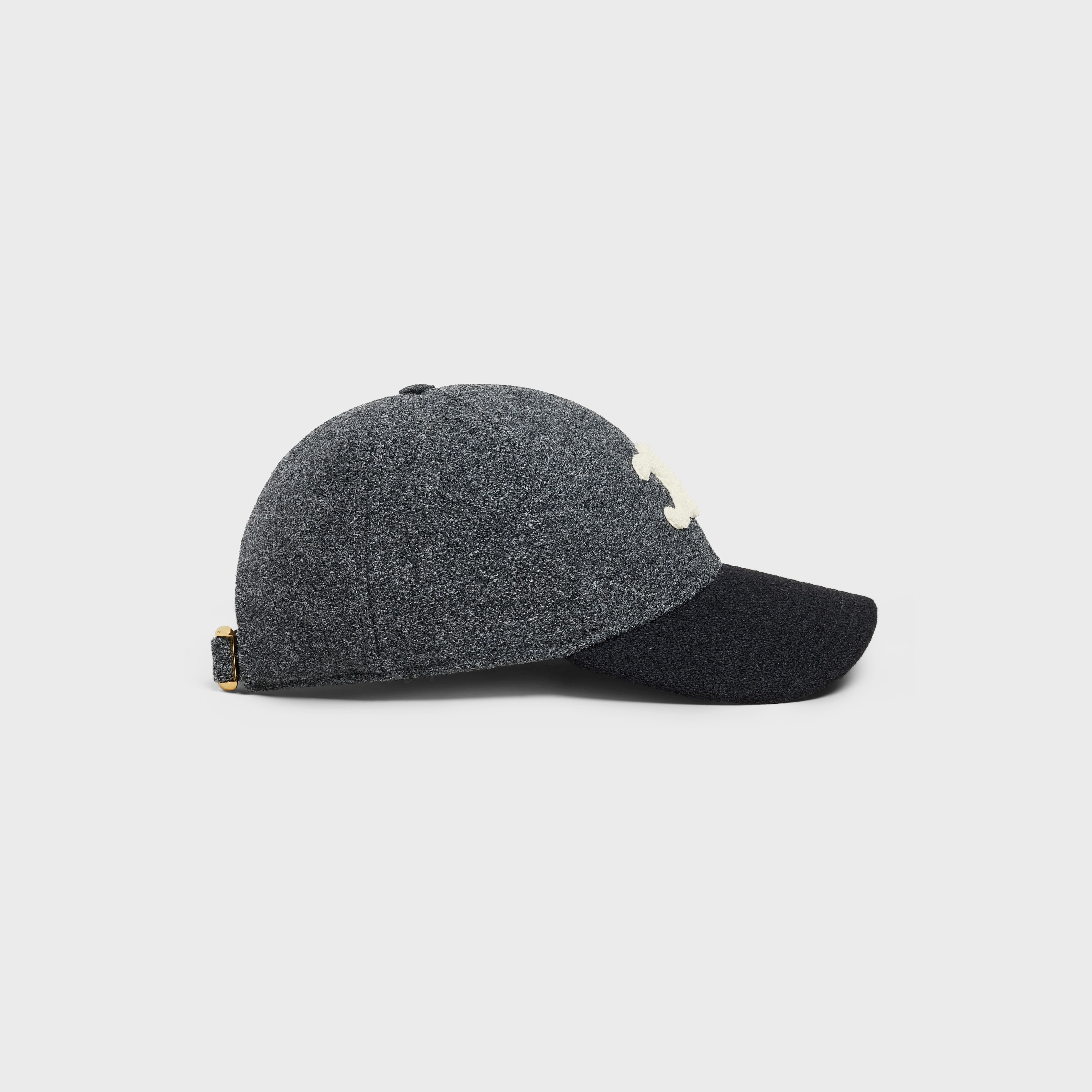 "TRIOMPHE" BASEBALL CAP IN WOOL - 3