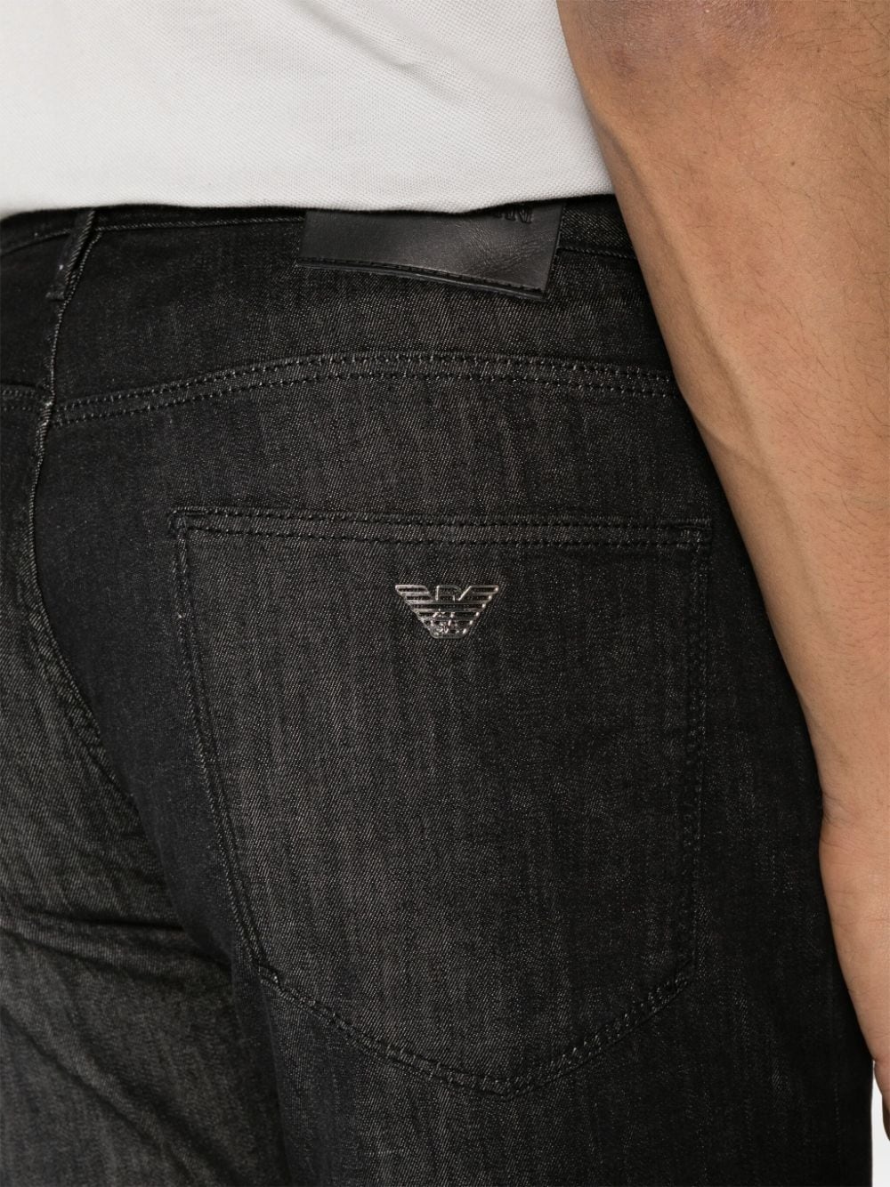 mid-rise slim-fit jeans - 5