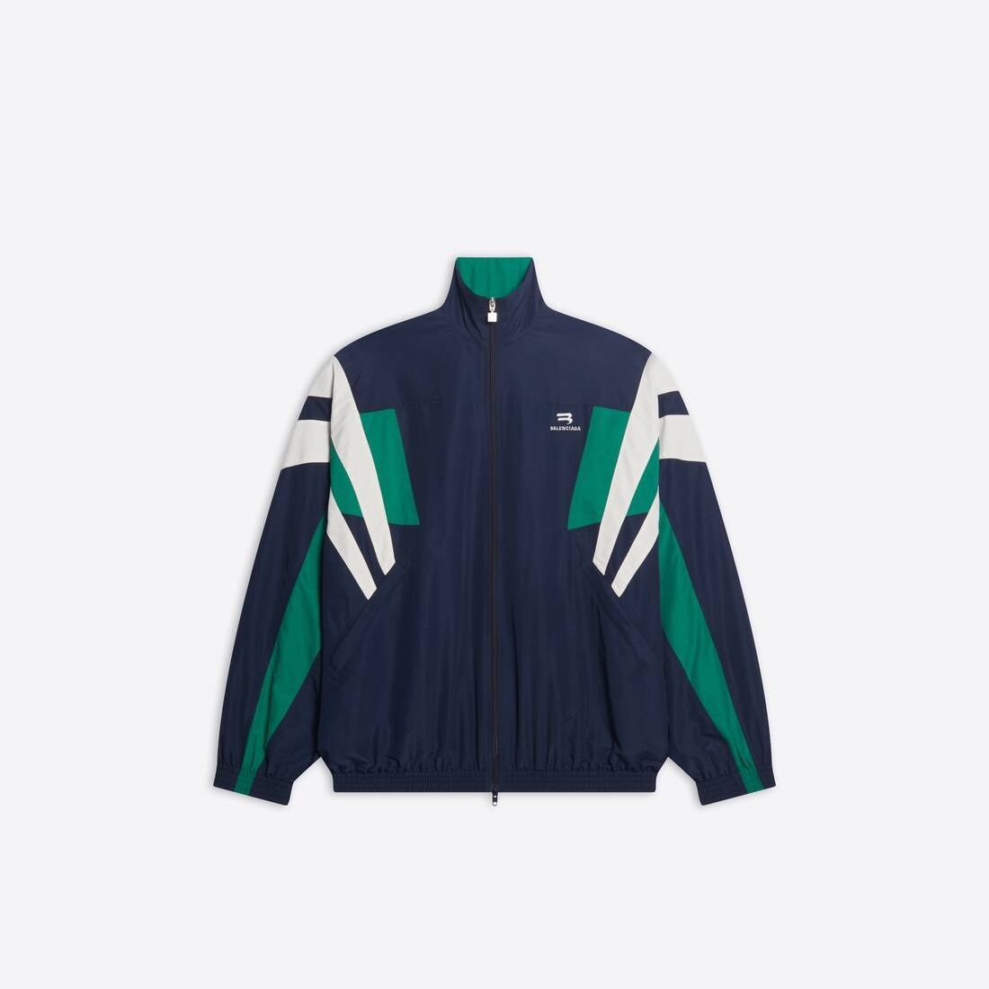 Men's Sporty B Tracksuit Jacket in Blue - 1