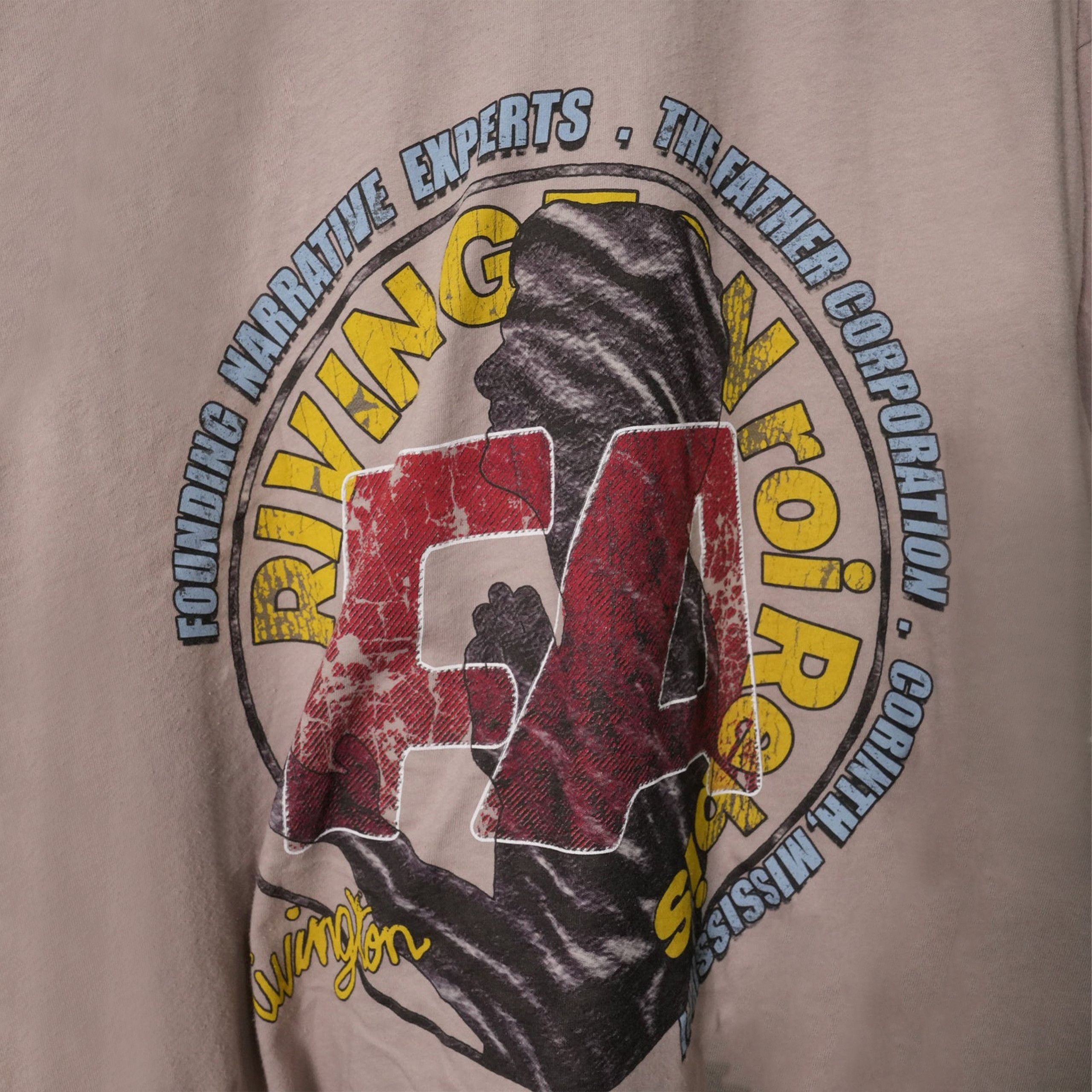 RRR123 Founding Narrative T-Shirt 'Pink' - 3