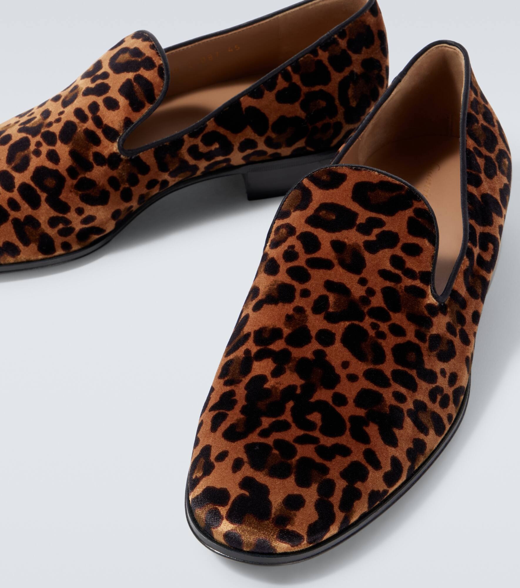 Leopard-print loafers - 3