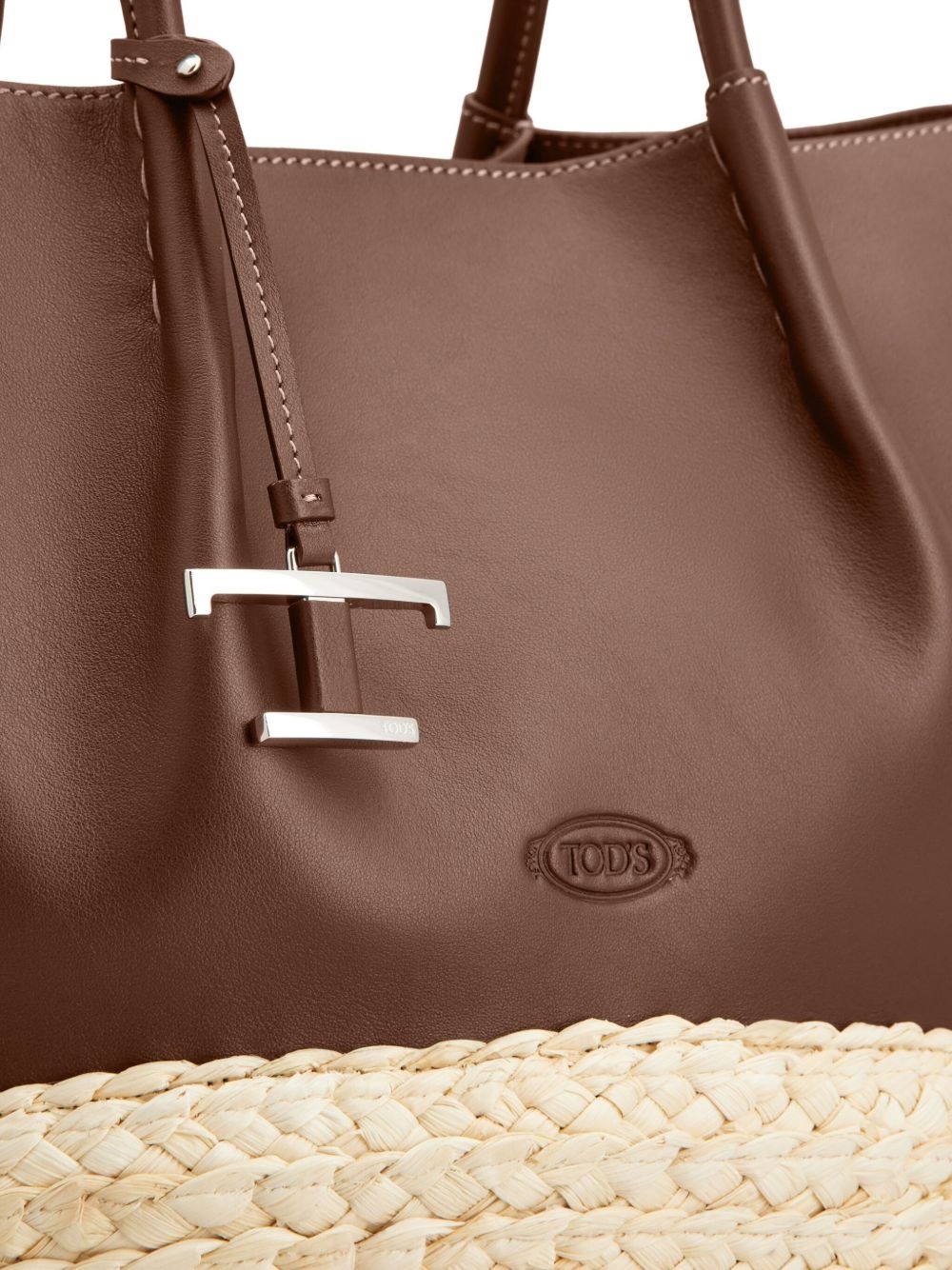 leather tote bag - 4