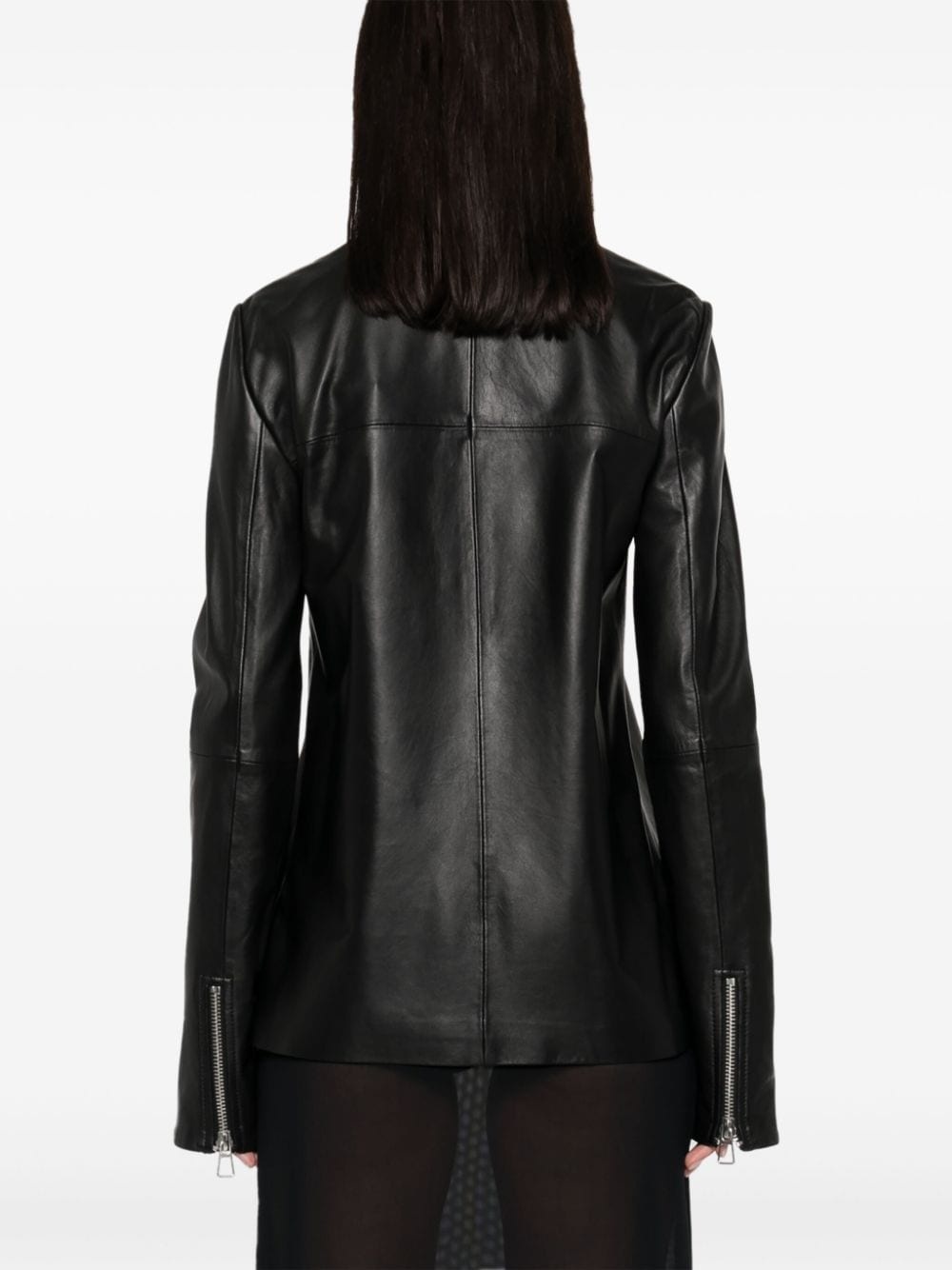 Gel leather jacket - 4