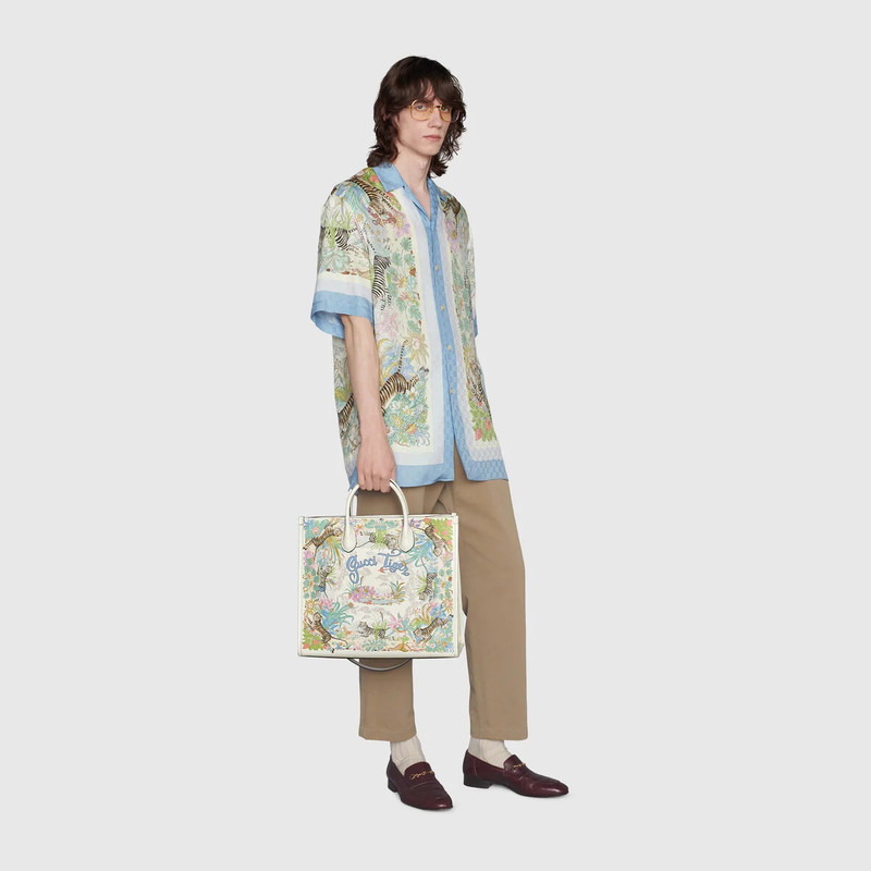 Gucci Tiger Medium tote bag 5