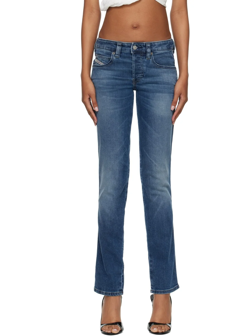 Blue Slim Low Waist 1992 D-Jiann Jeans - 1