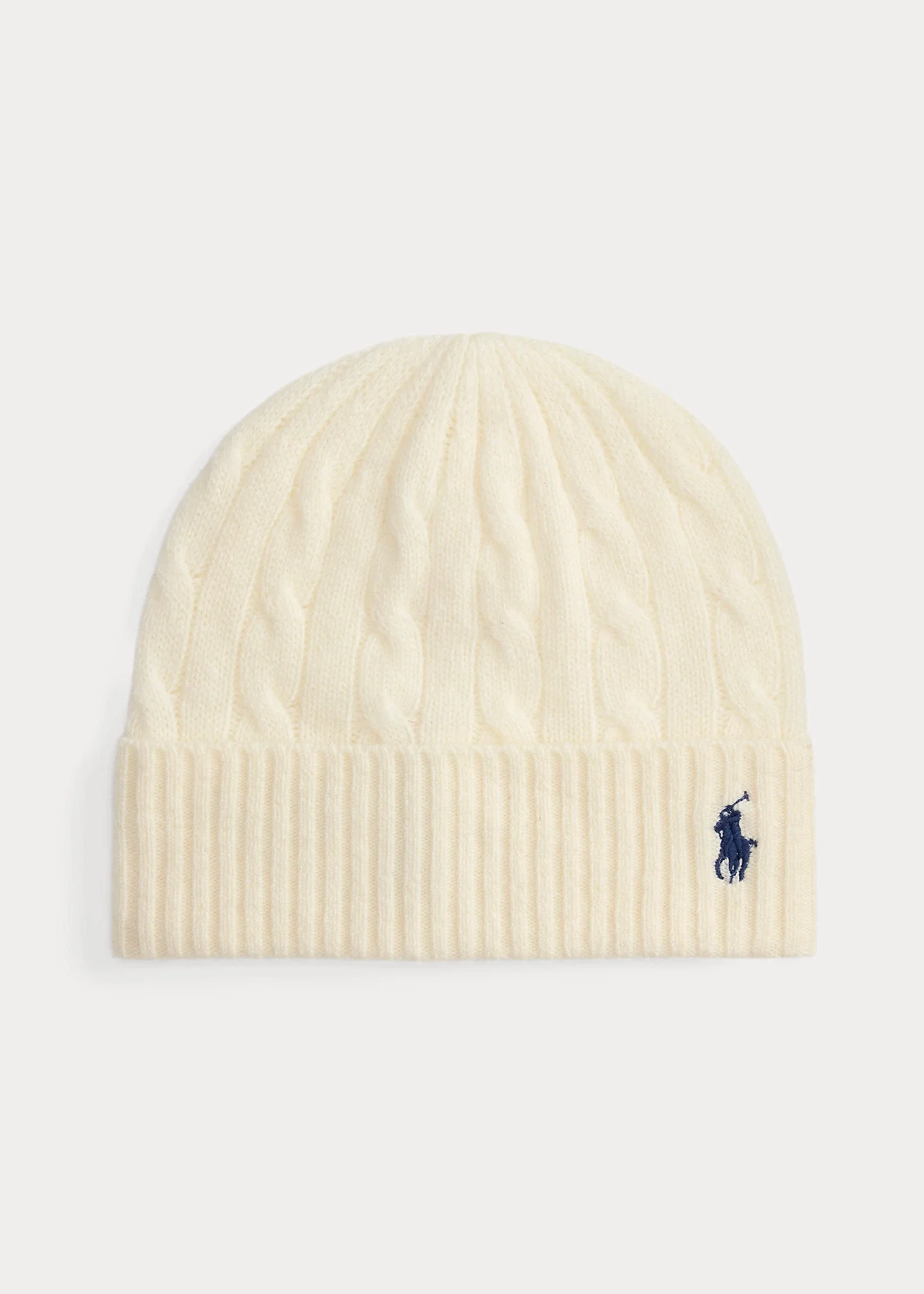 Cable-Knit Wool-Cashmere Beanie - 1