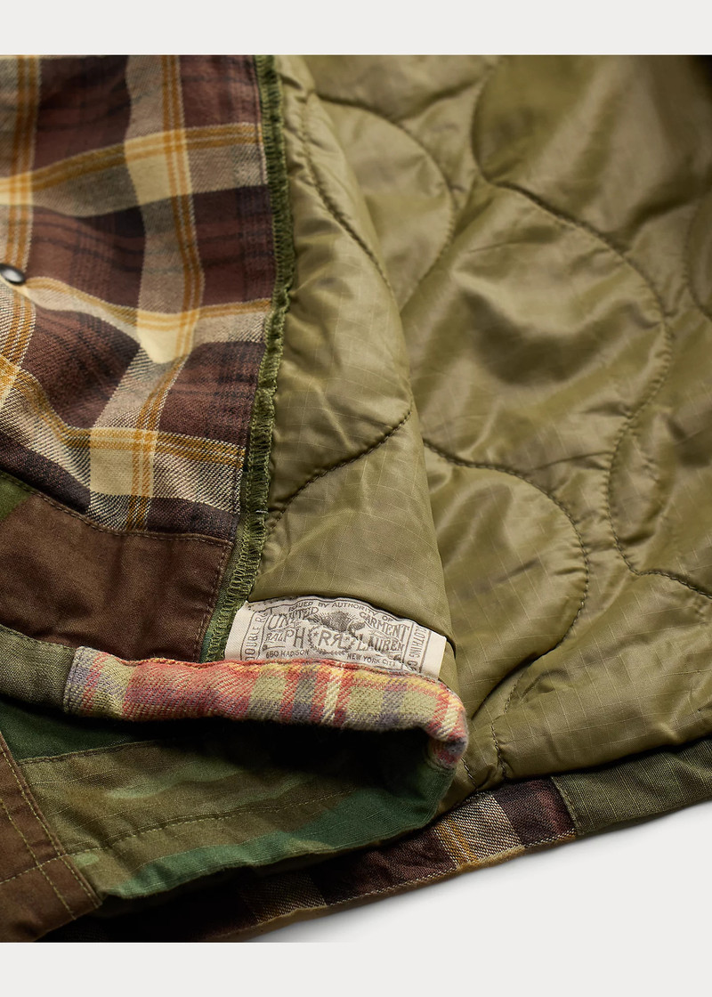 Limited-Edition Patchwork Overshirt 4