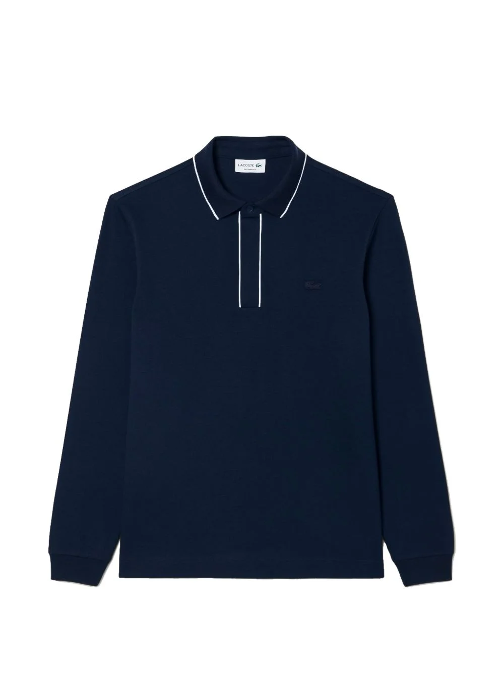 Paris long-sleeve polo shirt - 1