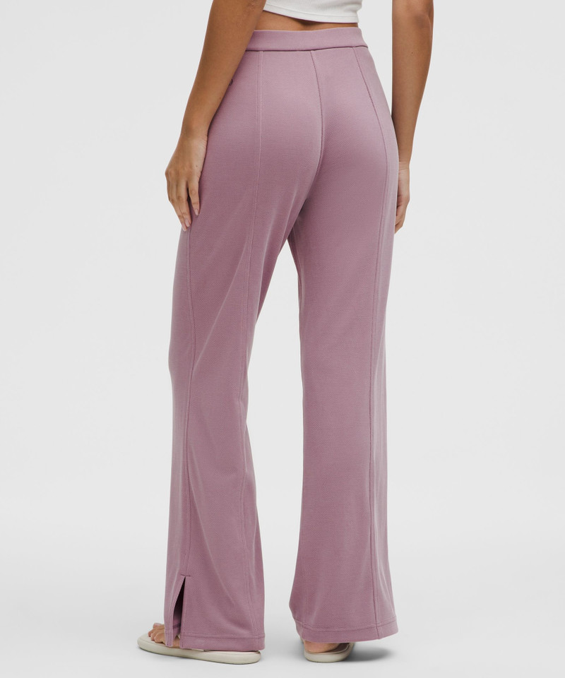 Softstreme High-Rise Wide-Leg Pique Pant *Regular 3