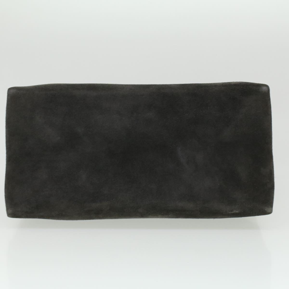 CELINE Shoulder Bag Suede Beige Blue Black - 6