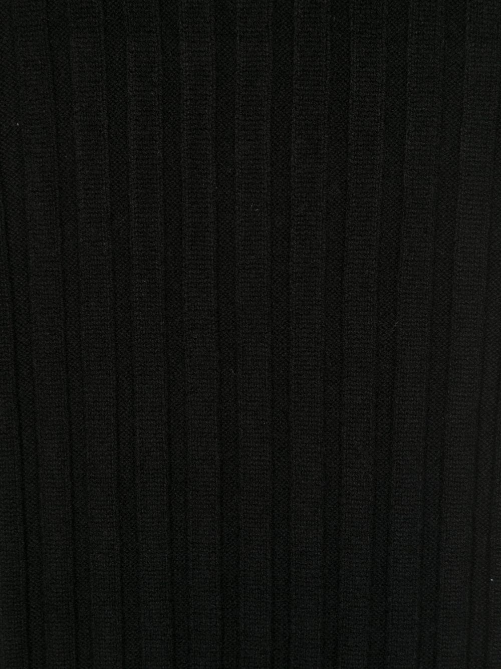 ribbed-knit cashmere scarf - 2
