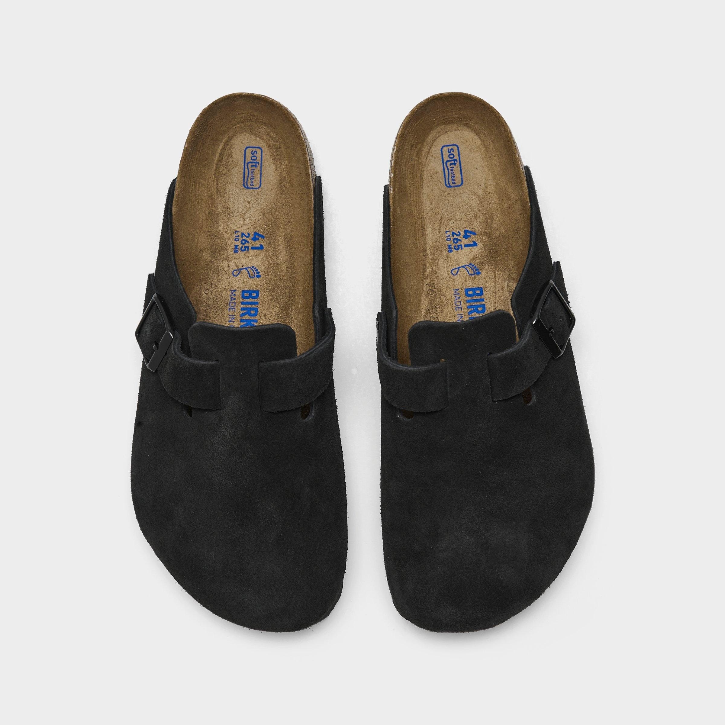 MEN'S BIRKENSTOCK BOSTON SOFT FOOTBED CLOGS - 5