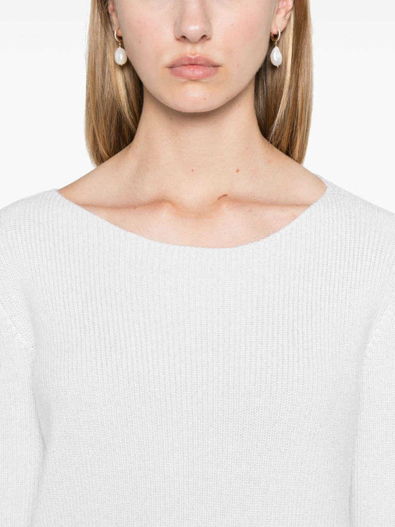 lurex-detail sweater 5