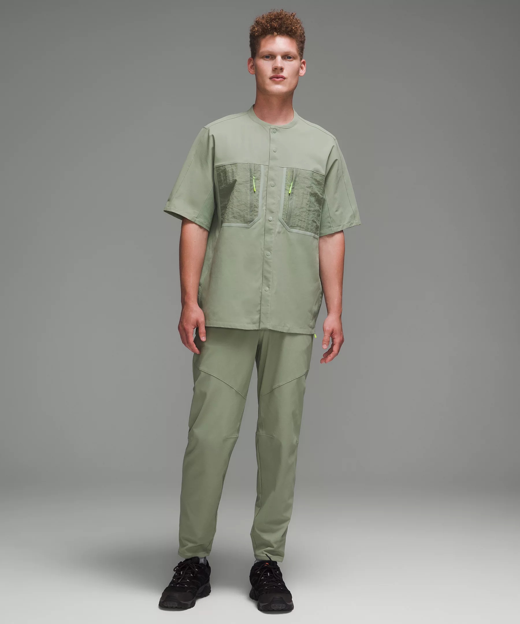 Water-Repellent Hiking Short Sleeve Shirt - 2