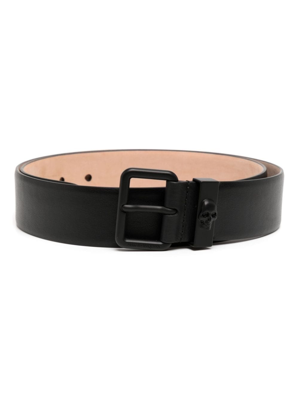 Alexander McQueen skull-motif leather belt | REVERSIBLE