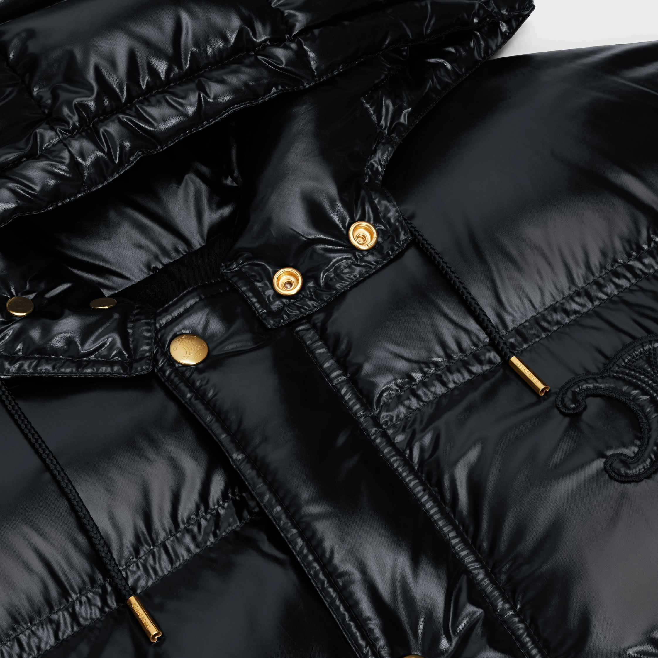 CROPPED PUFFER JACKET IN LIGHTWEIGHT NYLON - 3