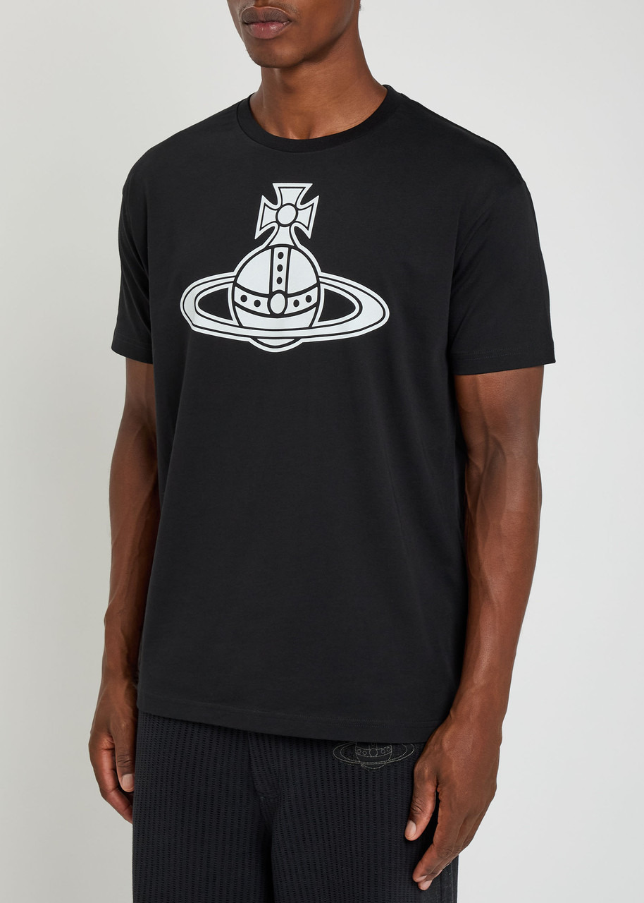 Vivienne Westwood Paris Orb Printed Cotton T-shirt - 2