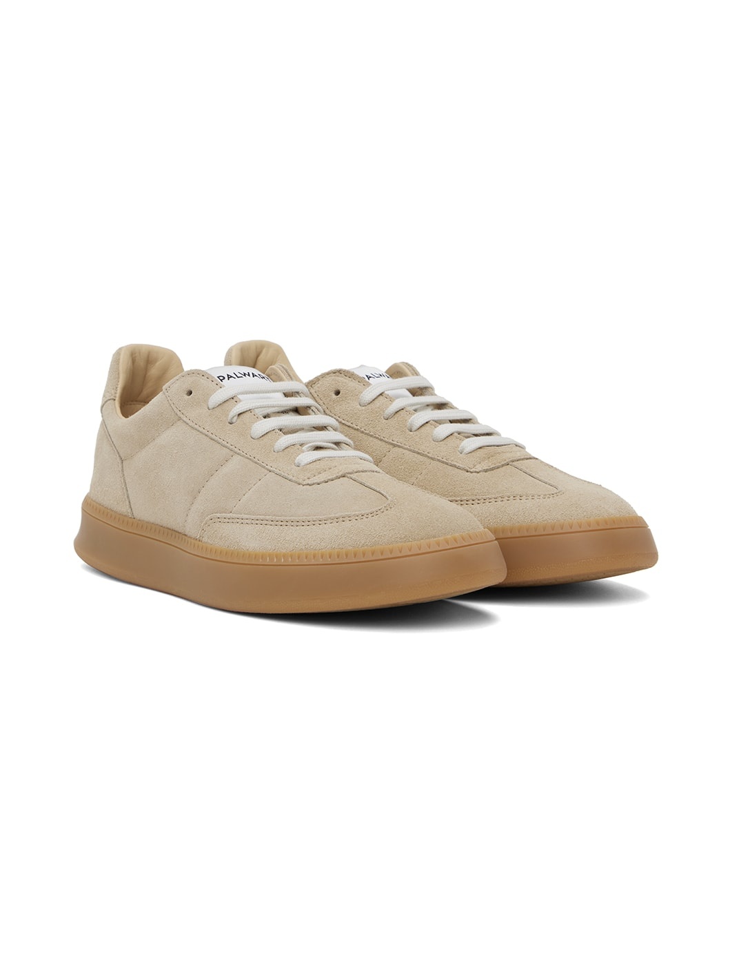 Beige Smash Low HS Sneakers - 4