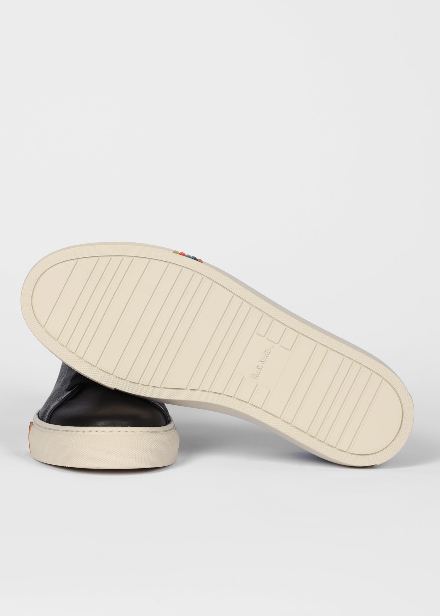 'Basso' Trainers With Purple Trim - 2