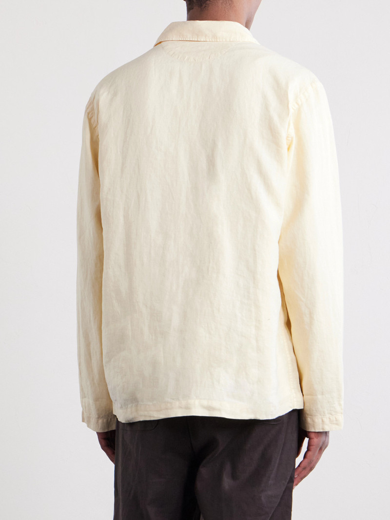Perry Linen and Cotton-Blend Woven Jacket 4