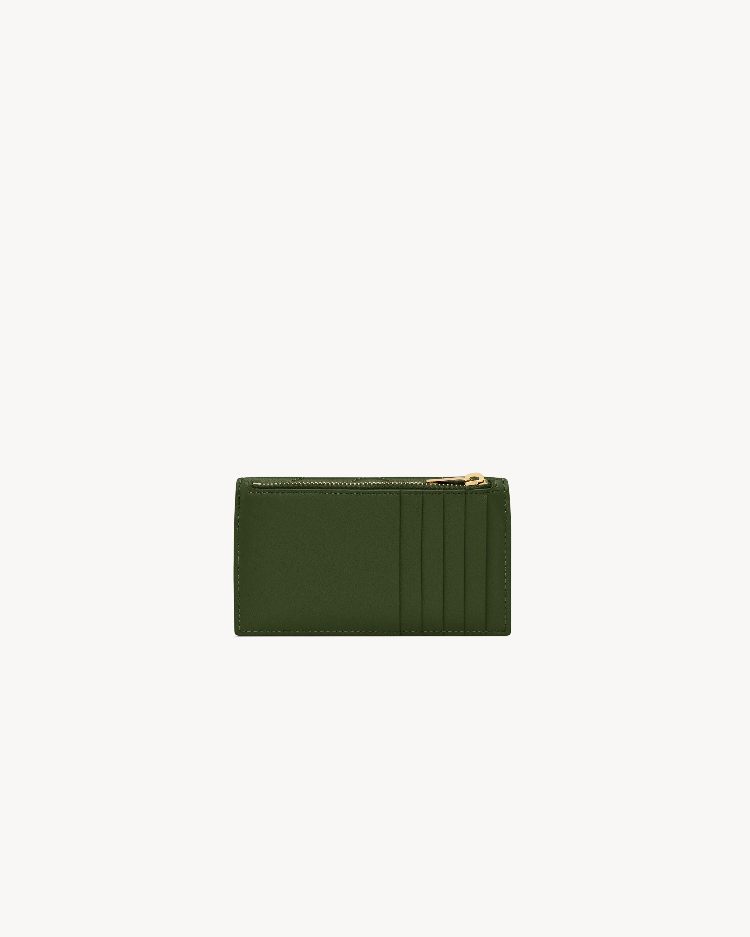 CASSANDRE FRAGMENTS FLAP CARD CASE IN LAMBSKIN - 2