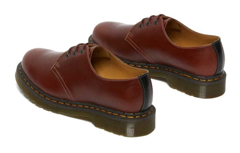 Dr. Martens Dr.Martens 1461 Abruzzo Leather Shoes 'Brown Black' 26911201 outlook