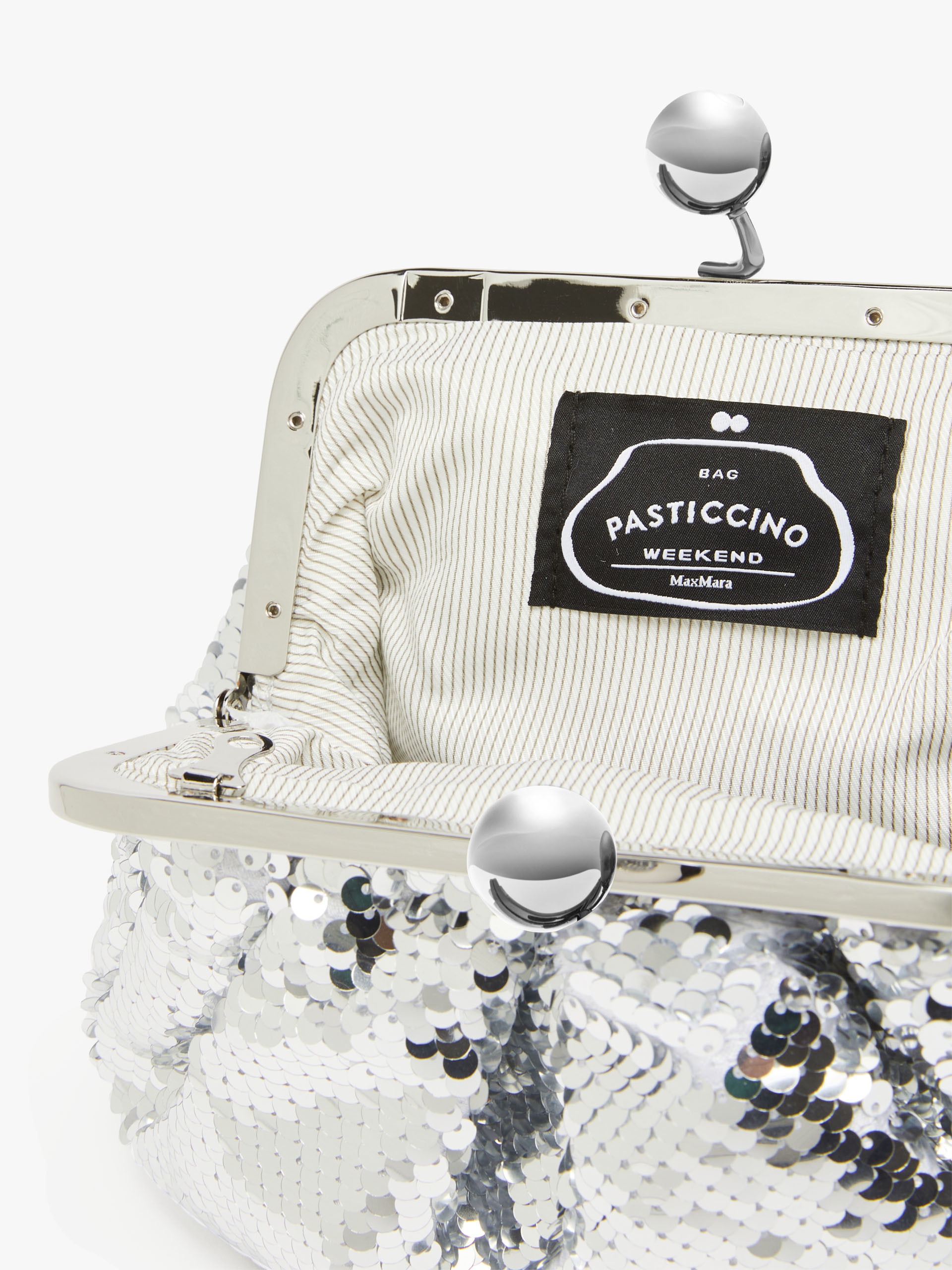 EGADI Small sequinned Pasticcino Bag - 6