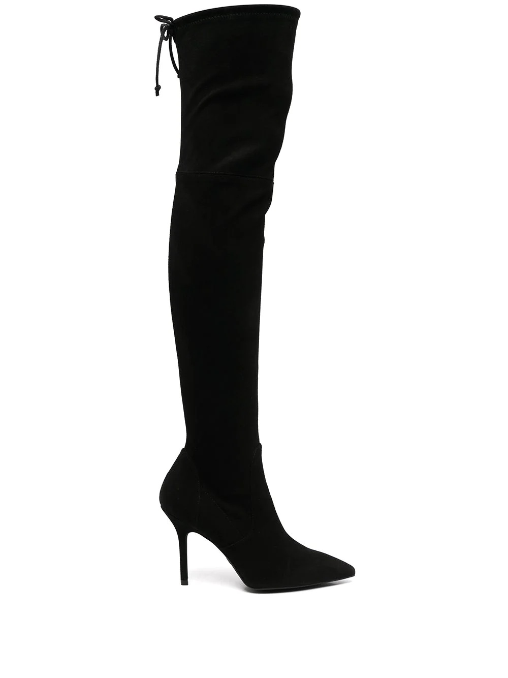 knee-length stiletto boots - 1