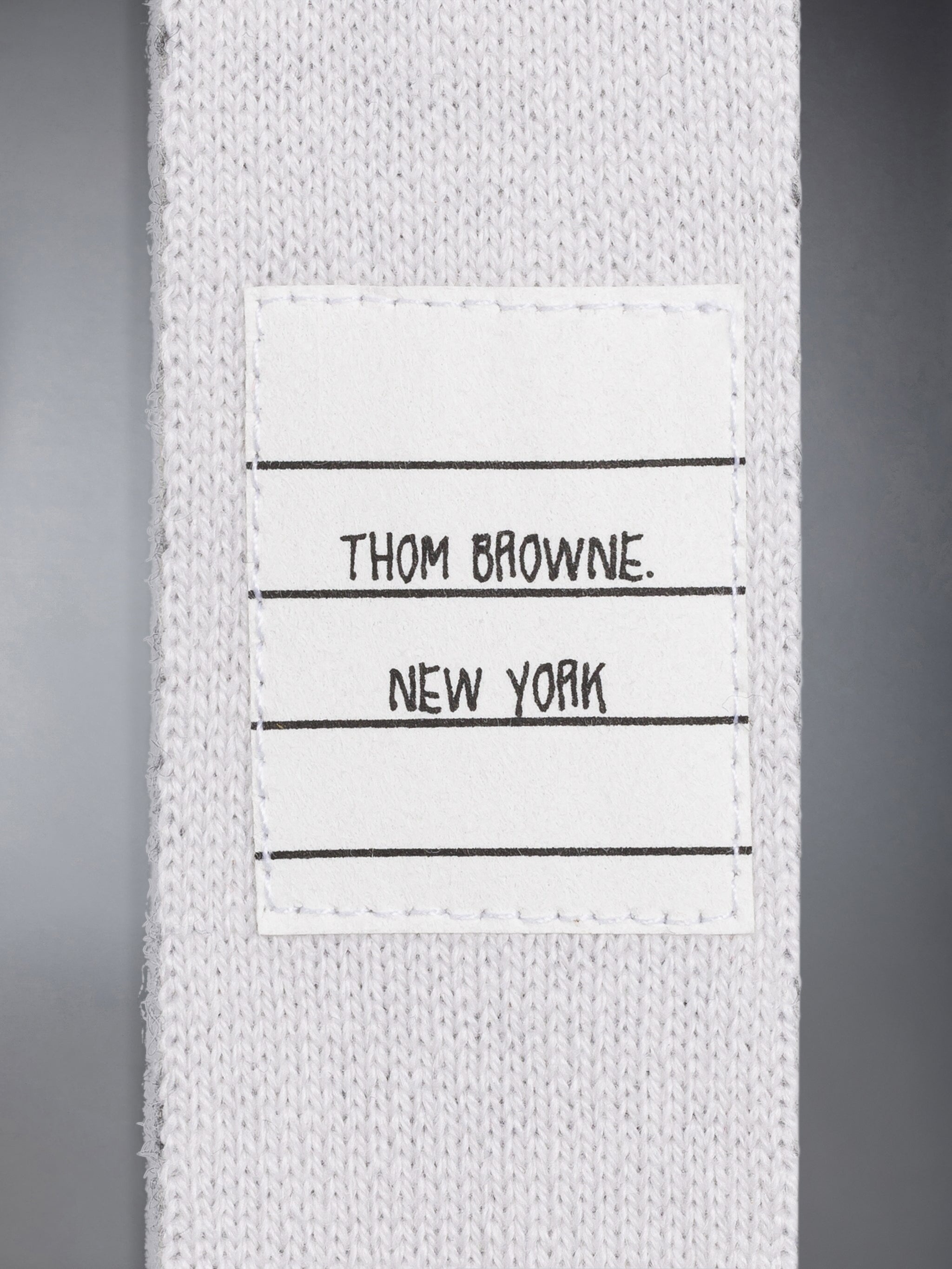 4-Bar stripe cashmere tie - 2
