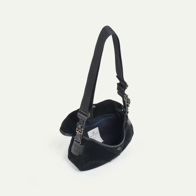 MUSETTE XS FISHERMAN'S BAG / SUEDE  -  BLACK 4