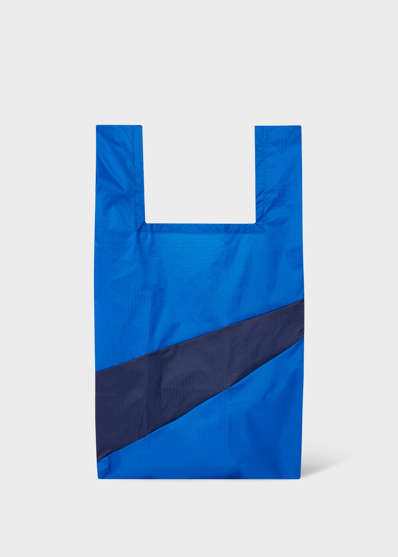 Blue & Navy 'The New Shopping Bag' by Susan Bijl - Medium 1