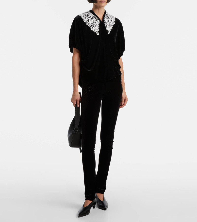 Junya Watanabe Jersey slim pants outlook