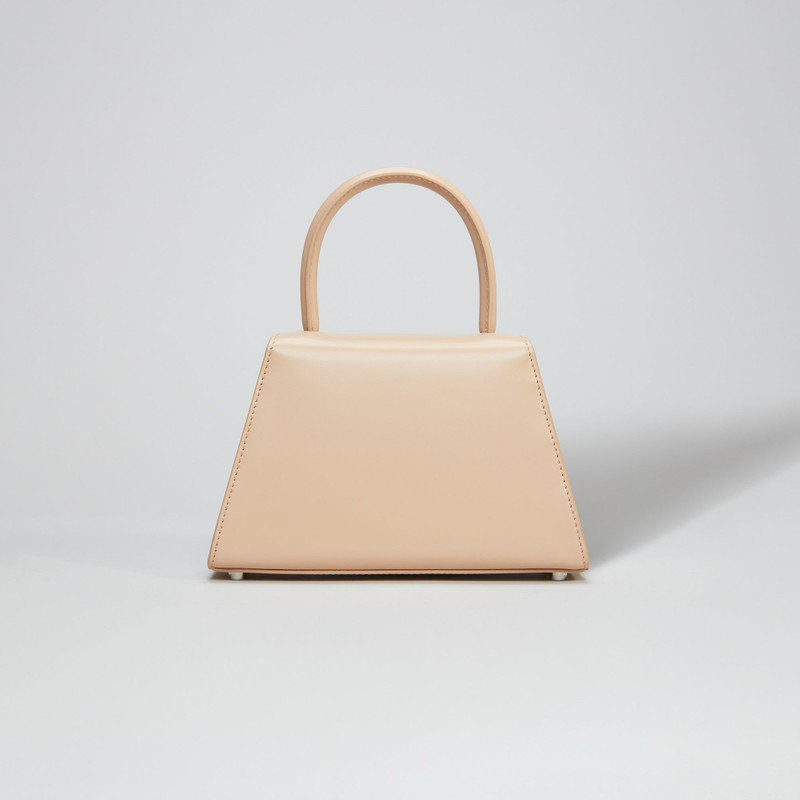 The Bow Mini in Caramel with Diamanté 3