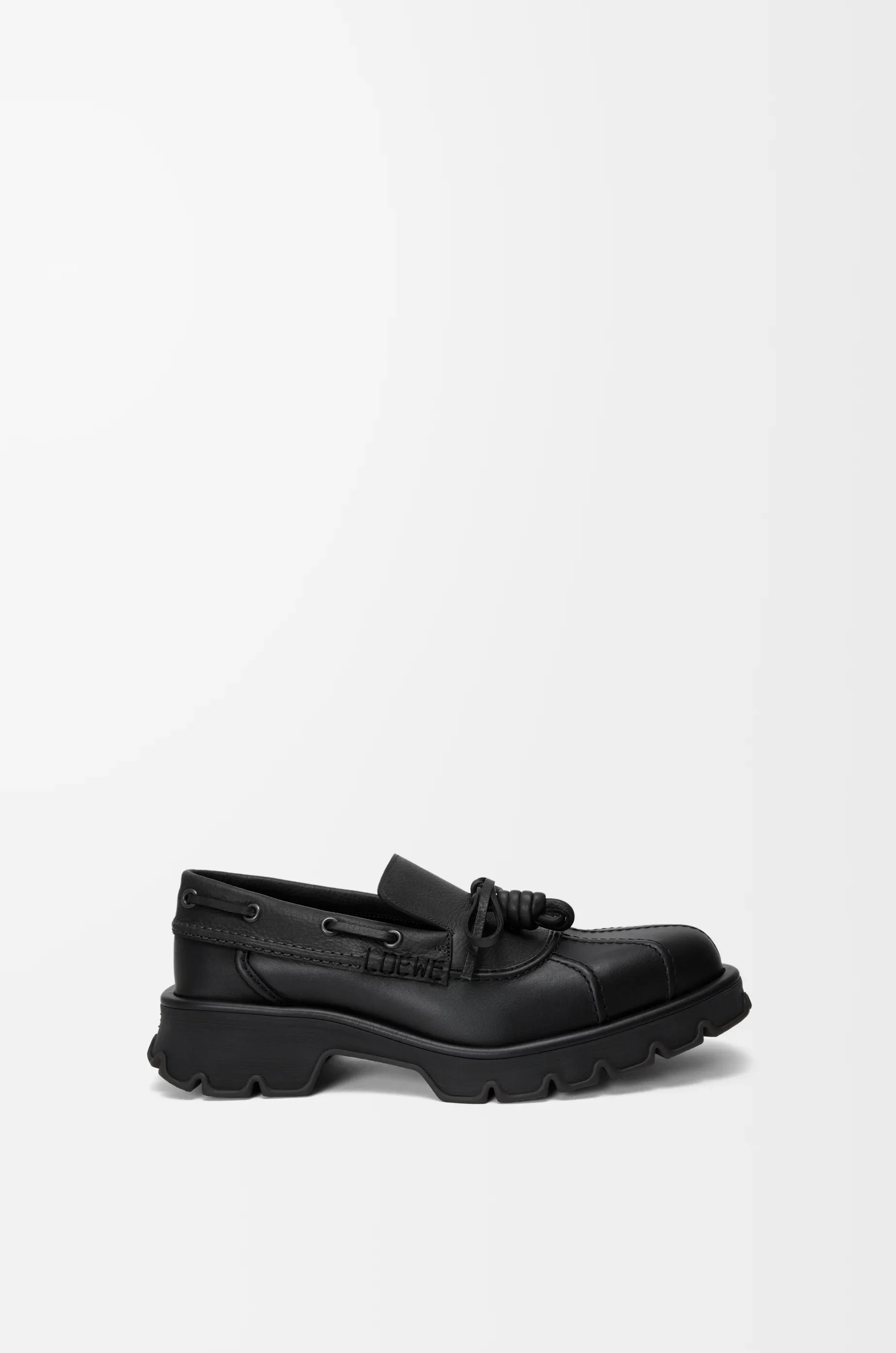 Bobby derby in calfskin and vegetable-tanned calfskin - 1