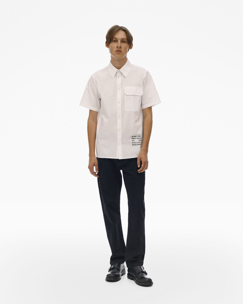 Helmut Lang LOGO SHORT-SLEEVE SHIRT outlook