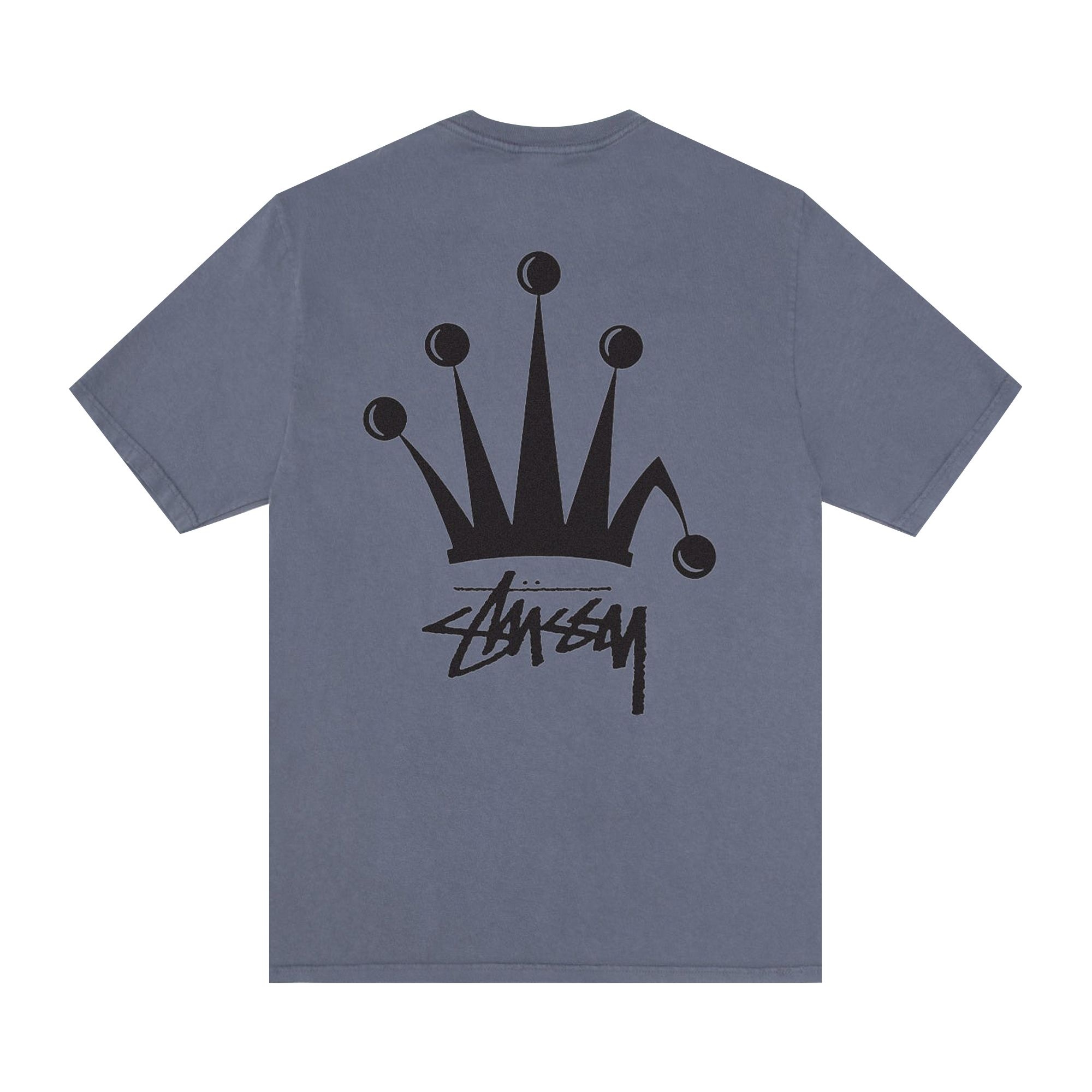 Stussy Regal Crown Tee 'Indigo' - 2