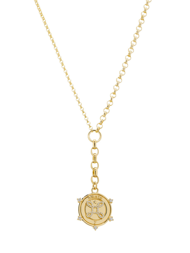 Women's True Love Amate 18K Yellow Gold & 0.33 TCW Diamond Chain Necklace - Yellow Gold 1