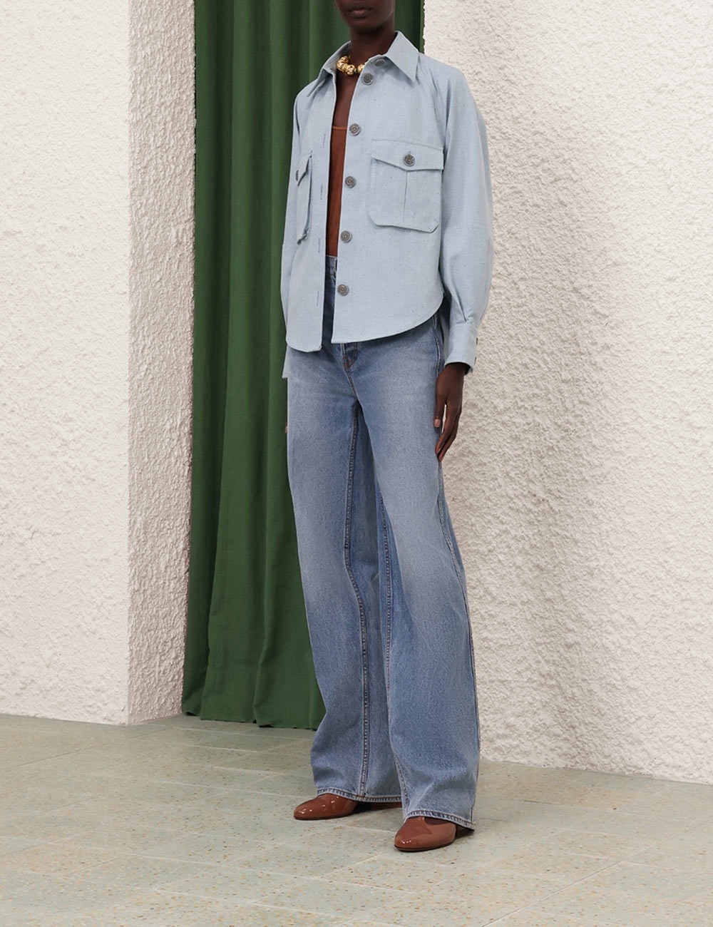 NATURA OVERSIZED POCKET JACKET - 7