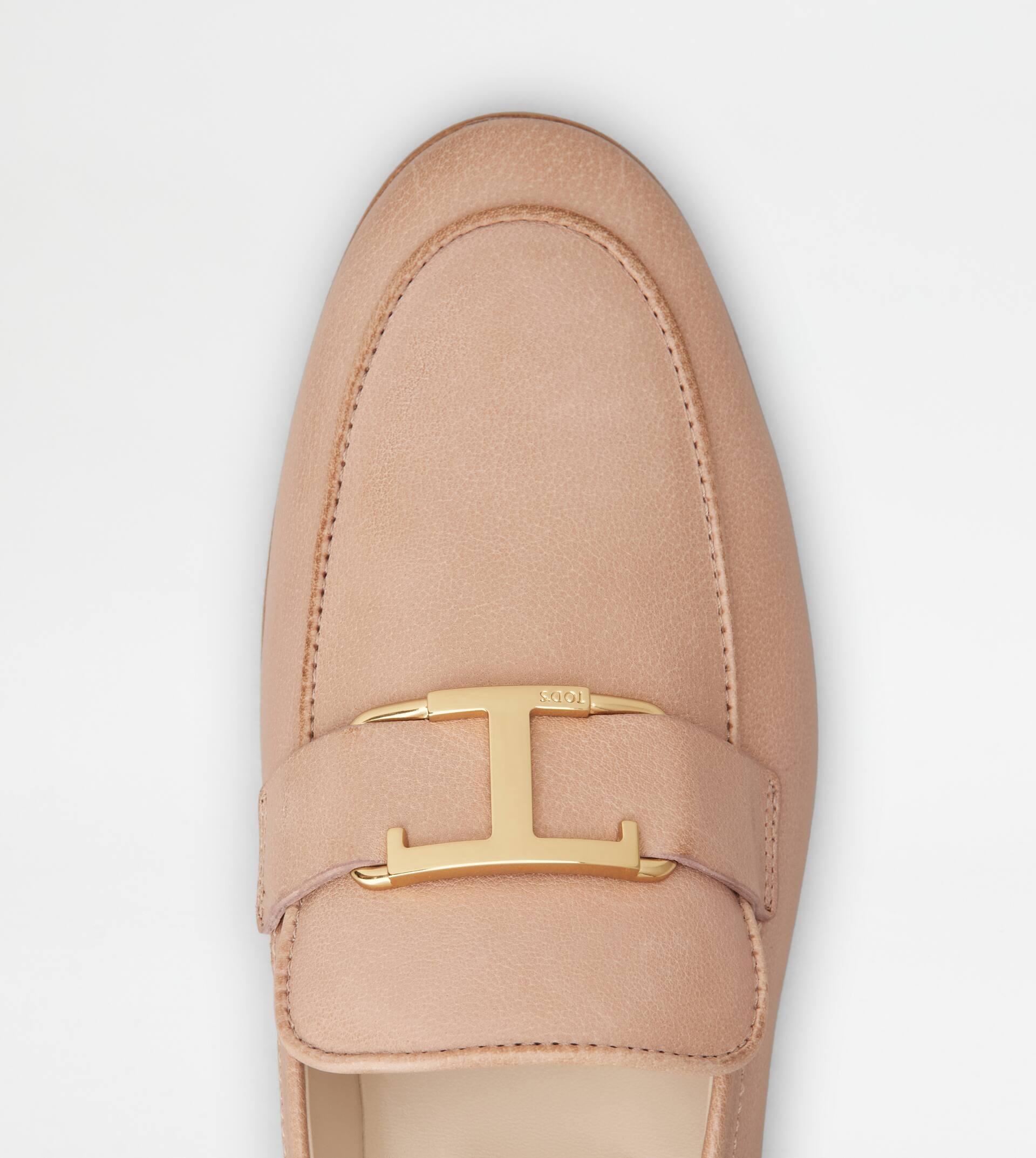 T TIMELESS LOAFERS IN LEATHER - PINK - 5