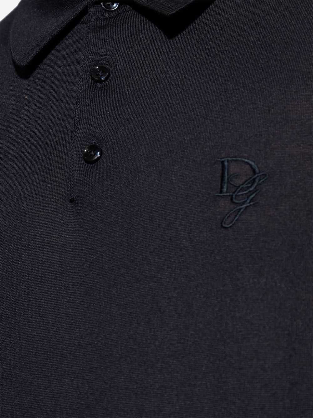 silk polo shirt - 5
