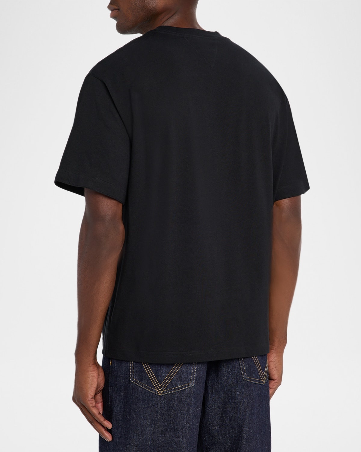 Men's Pima Cotton Jersey Intrecciato-Pocket T-Shirt - 3